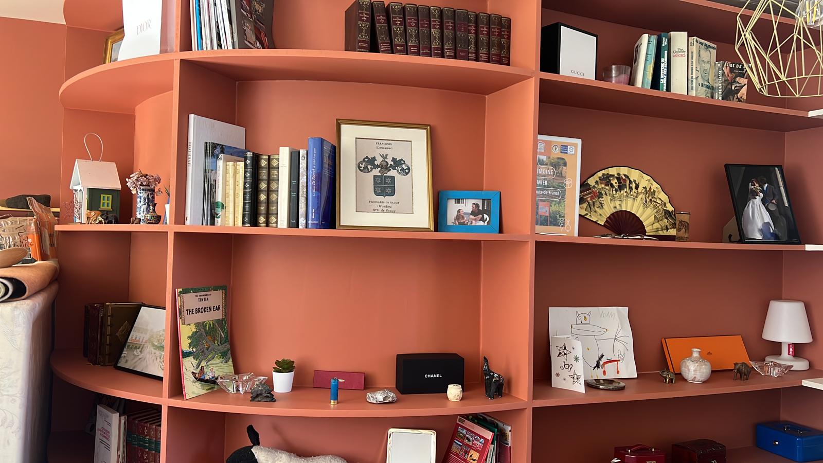 La bibliothèque du château